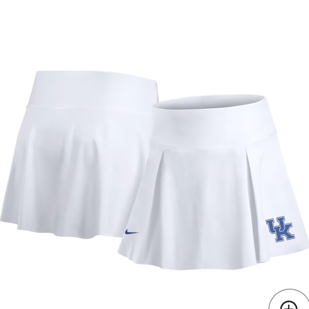 Nike Kentucky Wildcats Women's skort. White with blue UK logo. Brand new!